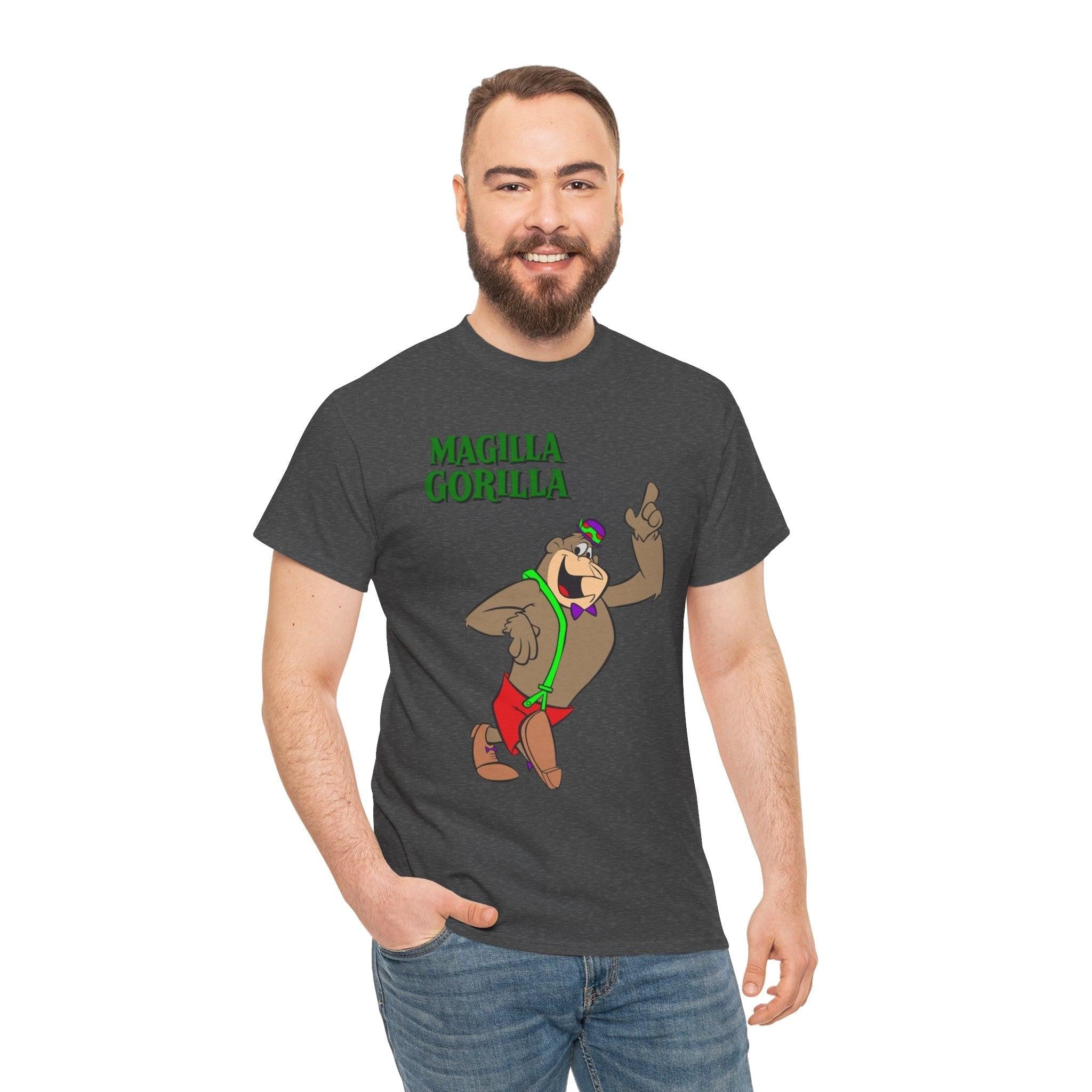 Magilla Gorilla Unisex Tee, Classic Cartoon Shirt, Nostalgic Gift, Fun Apparel, Unisex Cotton Tee