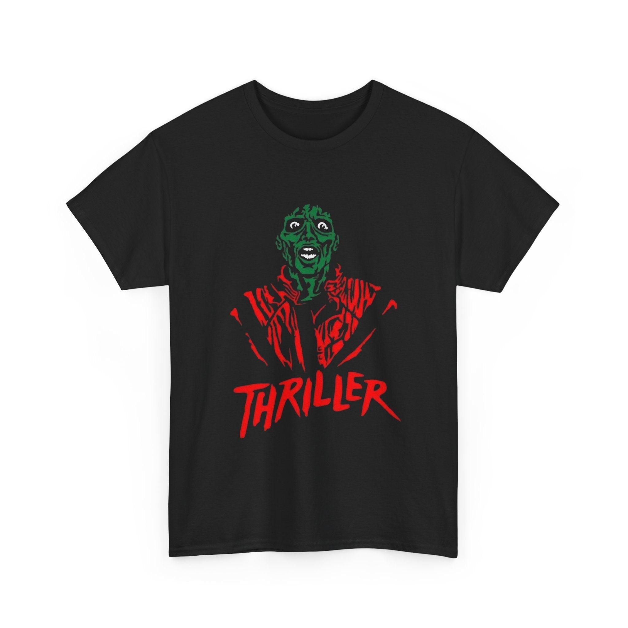 Michael Jackson Thriller Graphic Tee, Music Concert Unisex Shirt, Pop Icon Vintage Apparel, Gift for Fans, King of Pop Band Merchandise