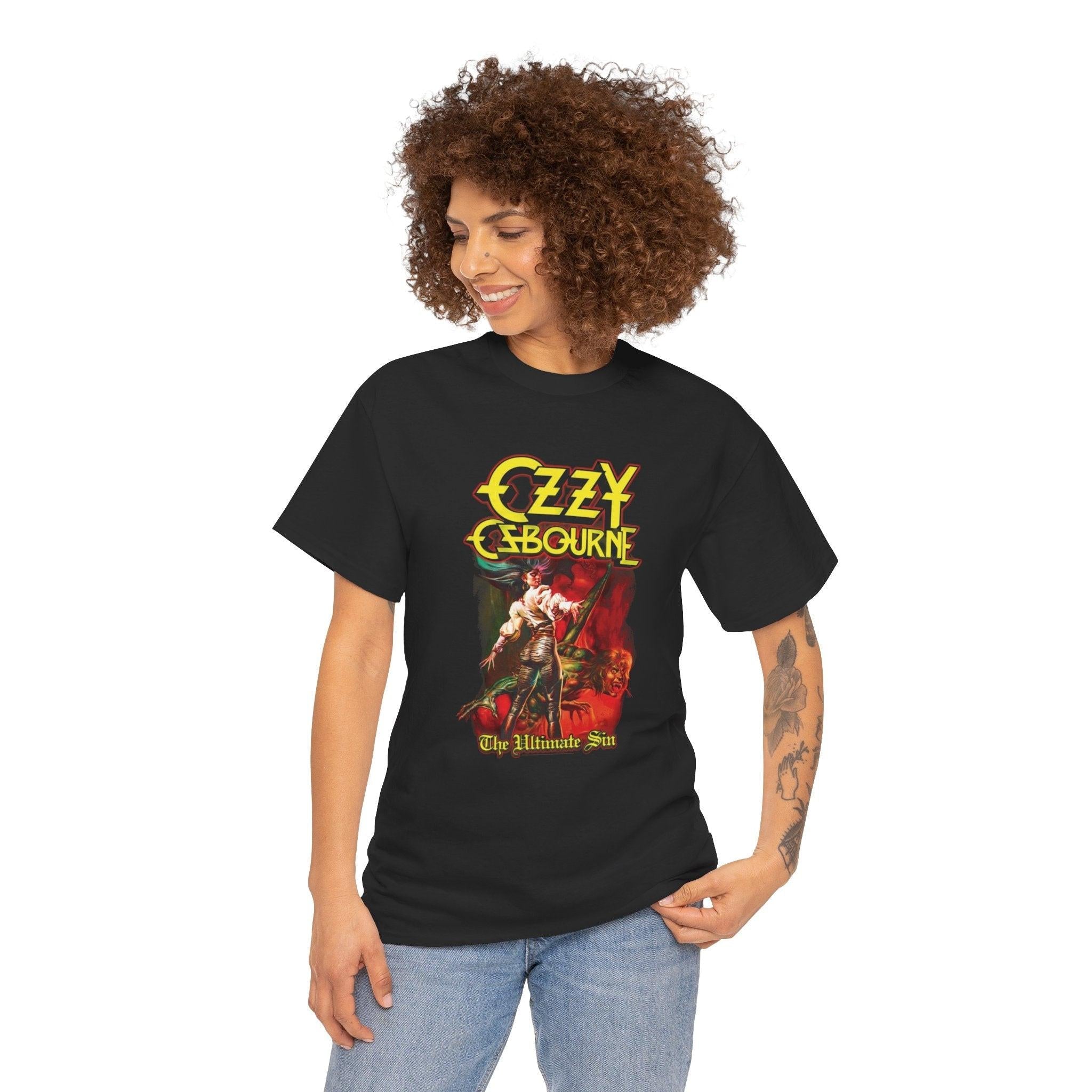 Ozzy Osbourne Tee, Heavy Metal Shirt, Music Lover Gift, Concert Tee, Unisex Graphic Tee