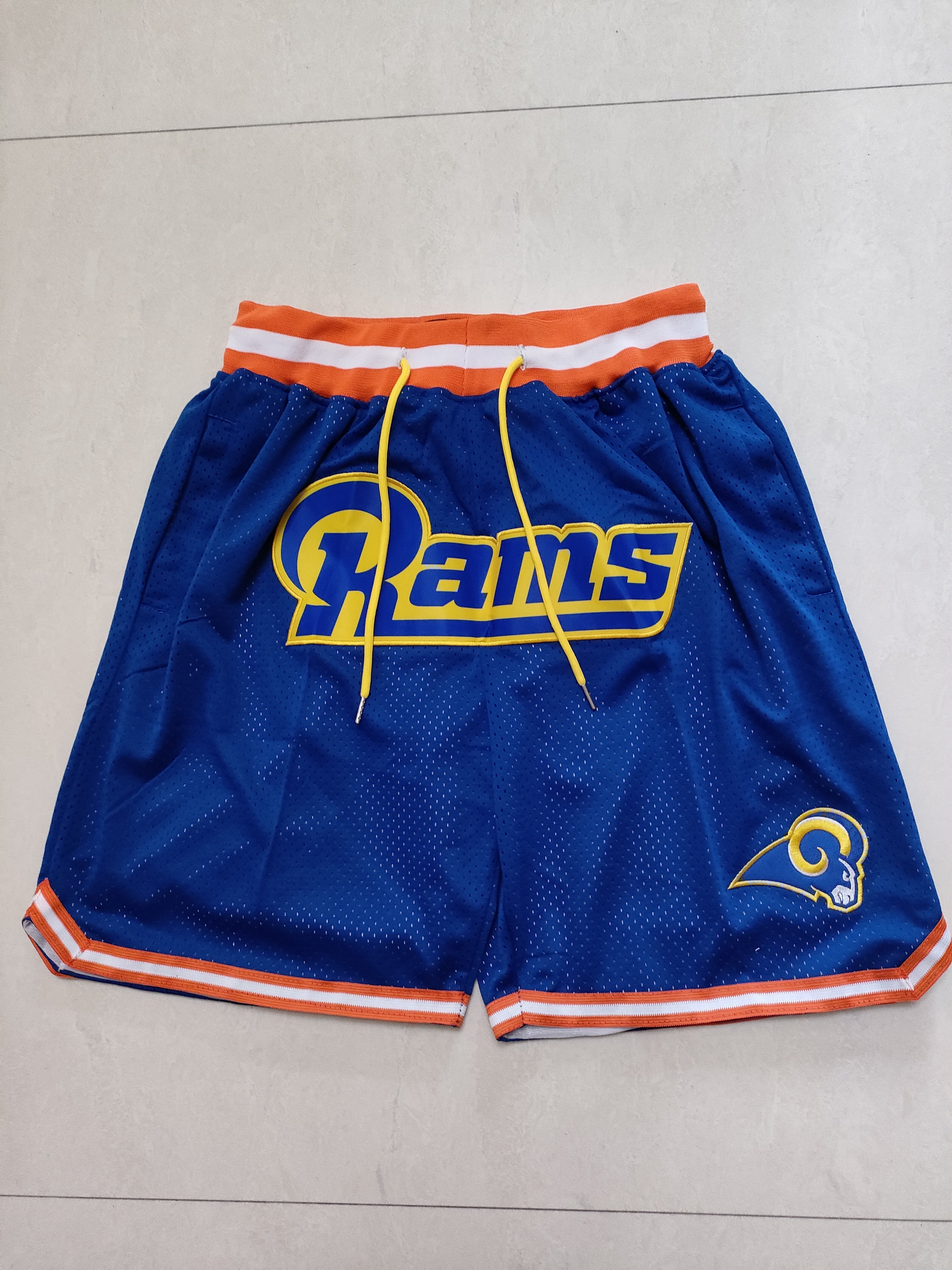 JUST DON Los Angeles Rams Pocket Shorts