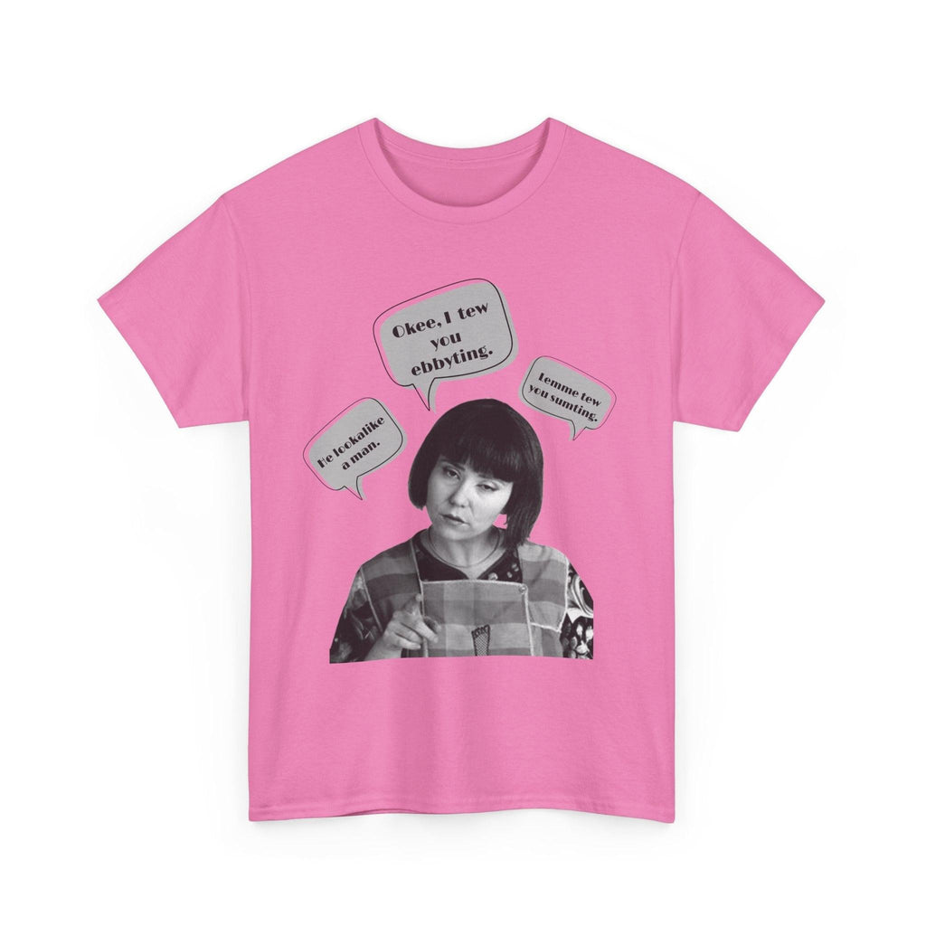 Ms Swan Mad TV Unisex Heavy Cotton Tee, Funny Sketch Comedian Shirt, Humorous Tee, Comedy Fan Gift, Retro TV Show Apparel, Vintage Character