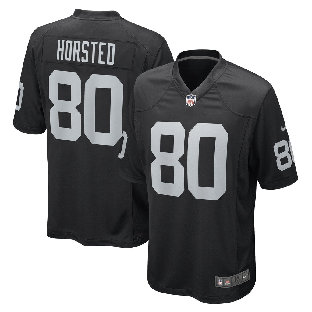 Jesper Horsted Las Vegas Raiders Nike Game   Jersey - Black