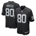 Jesper Horsted Las Vegas Raiders Nike Game   Jersey - Black