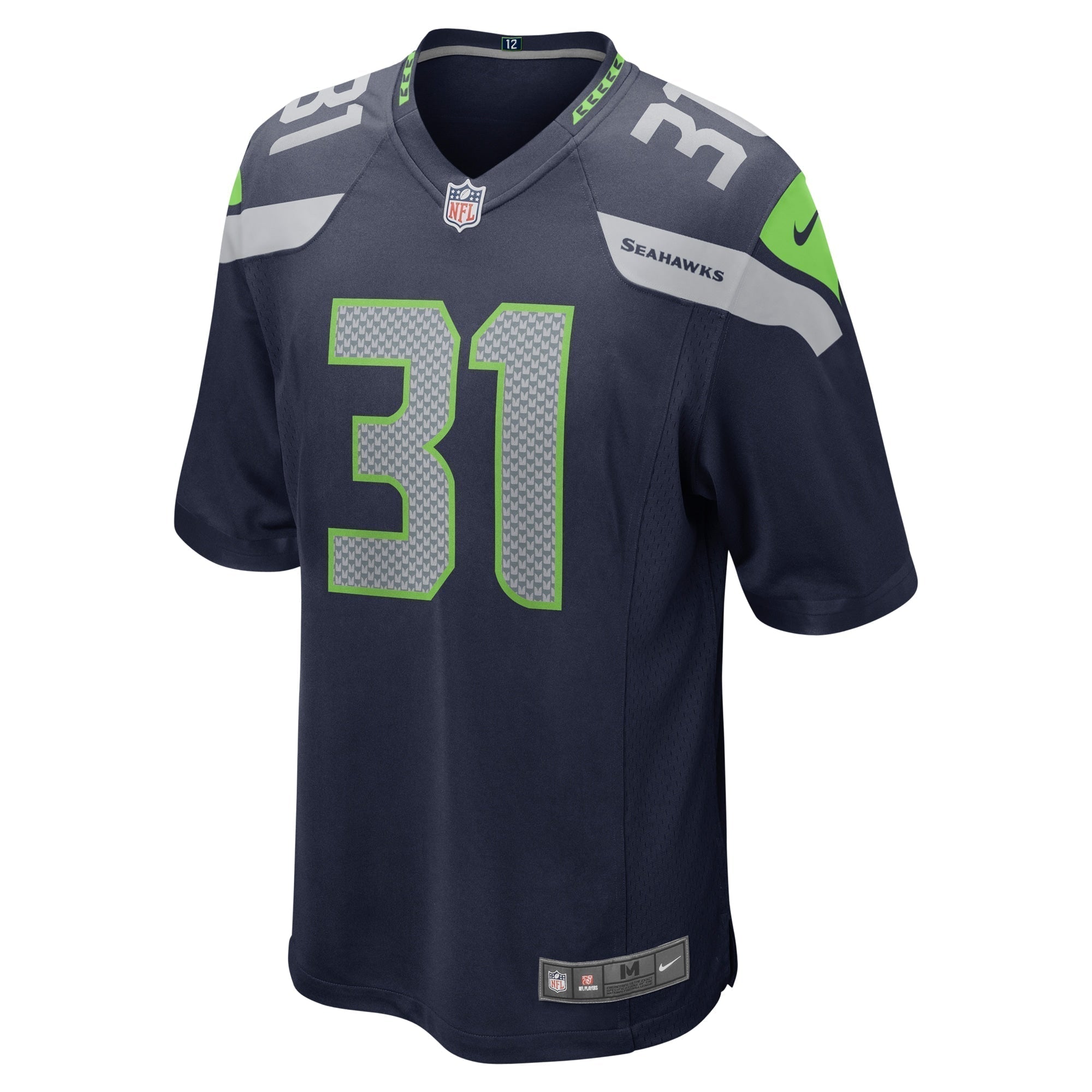 Kam Chancellor Seattle Seahawks Nike Retired   Game Jersey - College Navy