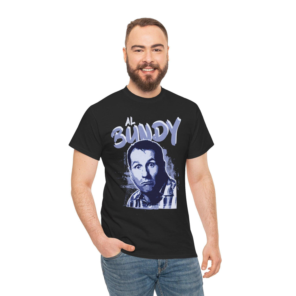 Al Bundy Unisex Heavy Cotton Tee - Funny TV Show Character Graphic T-Shirt, Retro Vintage Design, Classic Sitcom Apparel, Gift for 90s TV