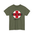 M*A*S*H 4077 Unisex Heavy Cotton Tee - Vintage Military TV Show Gift Shirt, Retro Army Medic T-Shirt, Classic 70s War Comedy Apparel, Mash