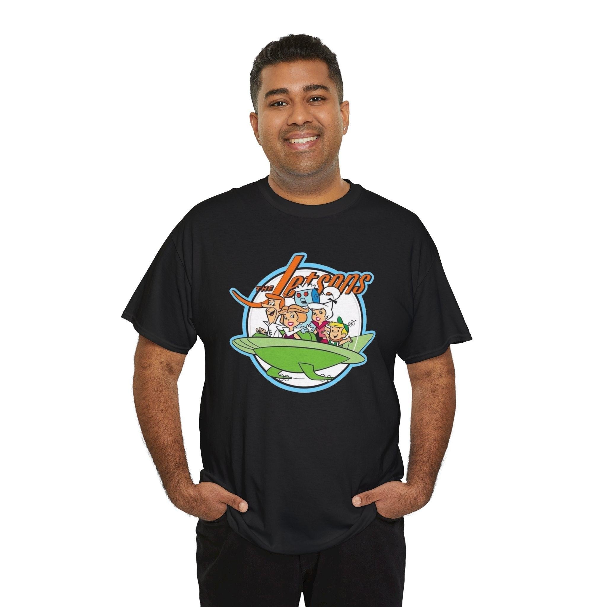 Retro Jetsons Tee, Cartoon T-Shirt, Vintage Shirt, Nostalgic Top, Classic Unisex Clothing