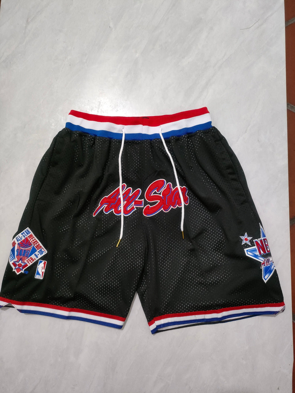 JUST DON All Star Black  Pocket Shorts