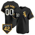 Custom Chicago White Sox 2024 Jackie Robinson Patch Vapor Premier Limited¨C All Stitched Baseball Jersey