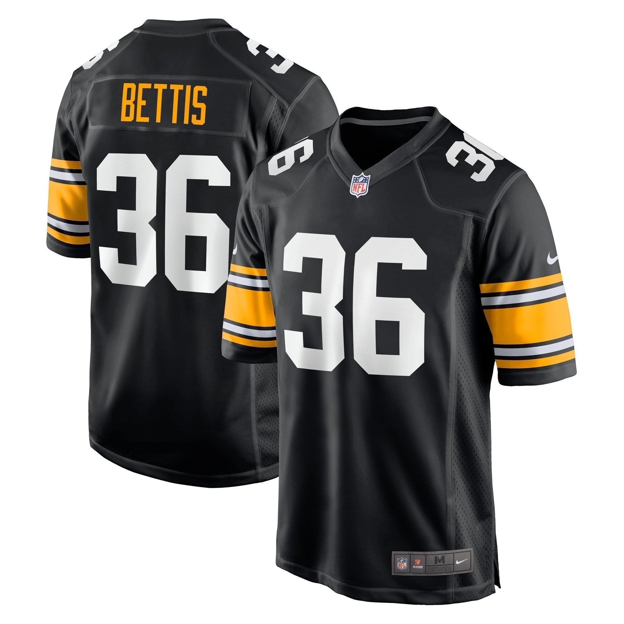 Jerome Bettis Pittsburgh Steelers Nike Retired   Jersey - Black