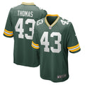Kiondre Thomas Green Bay Packers Nike Game   Jersey - Green