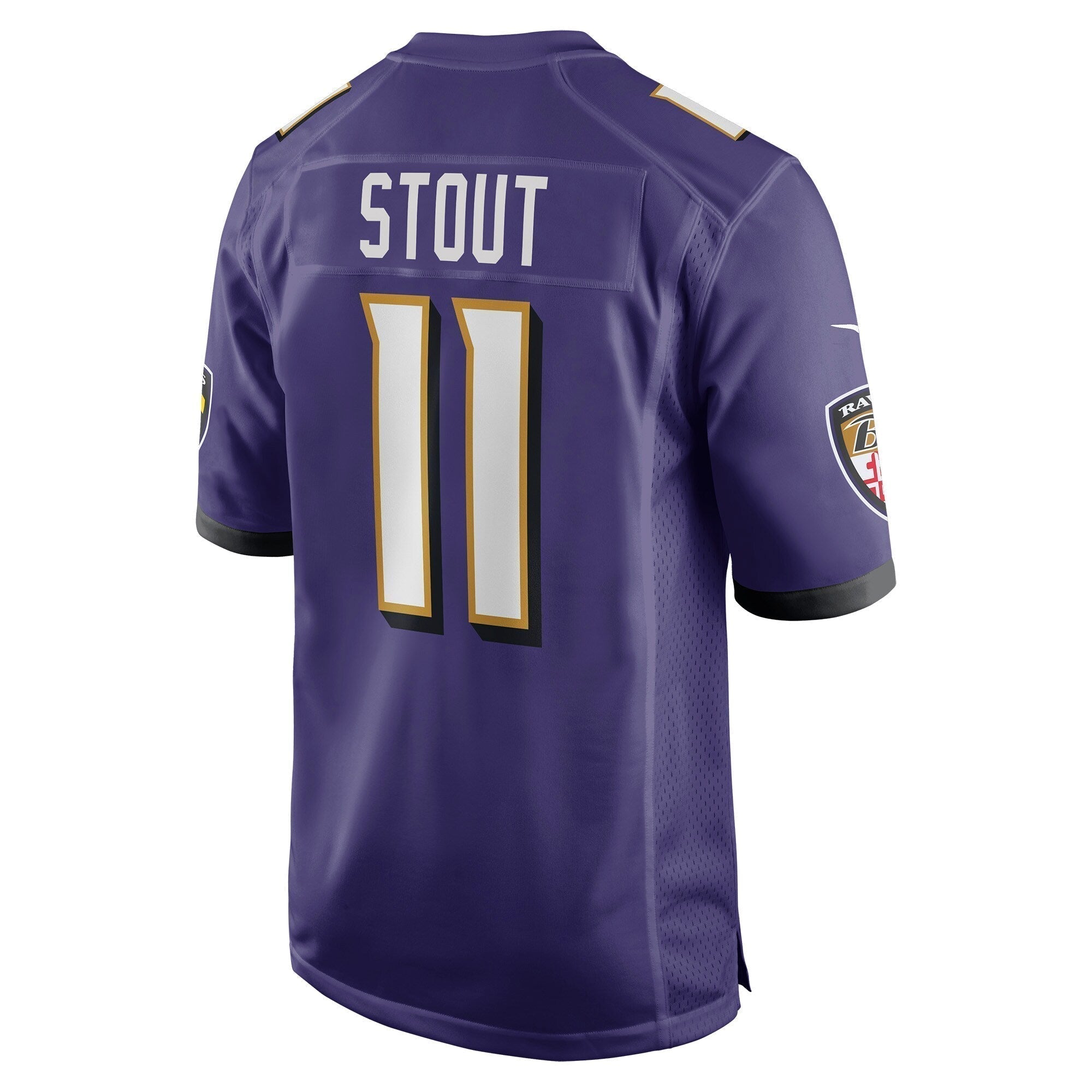 Jordan Stout Baltimore Ravens Nike   Game Jersey - Purple