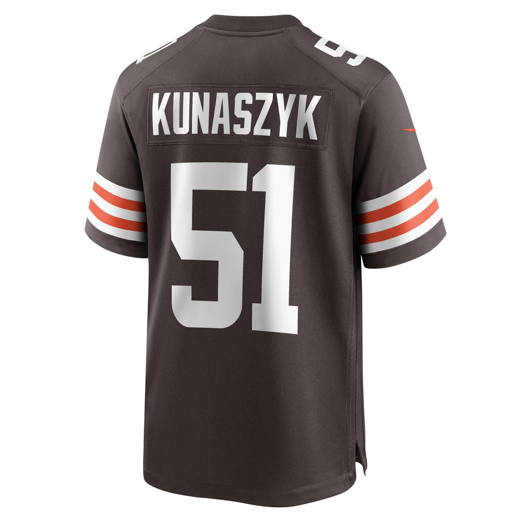 Jordan Kunaszyk Cleveland Browns Nike Game   Jersey - Brown