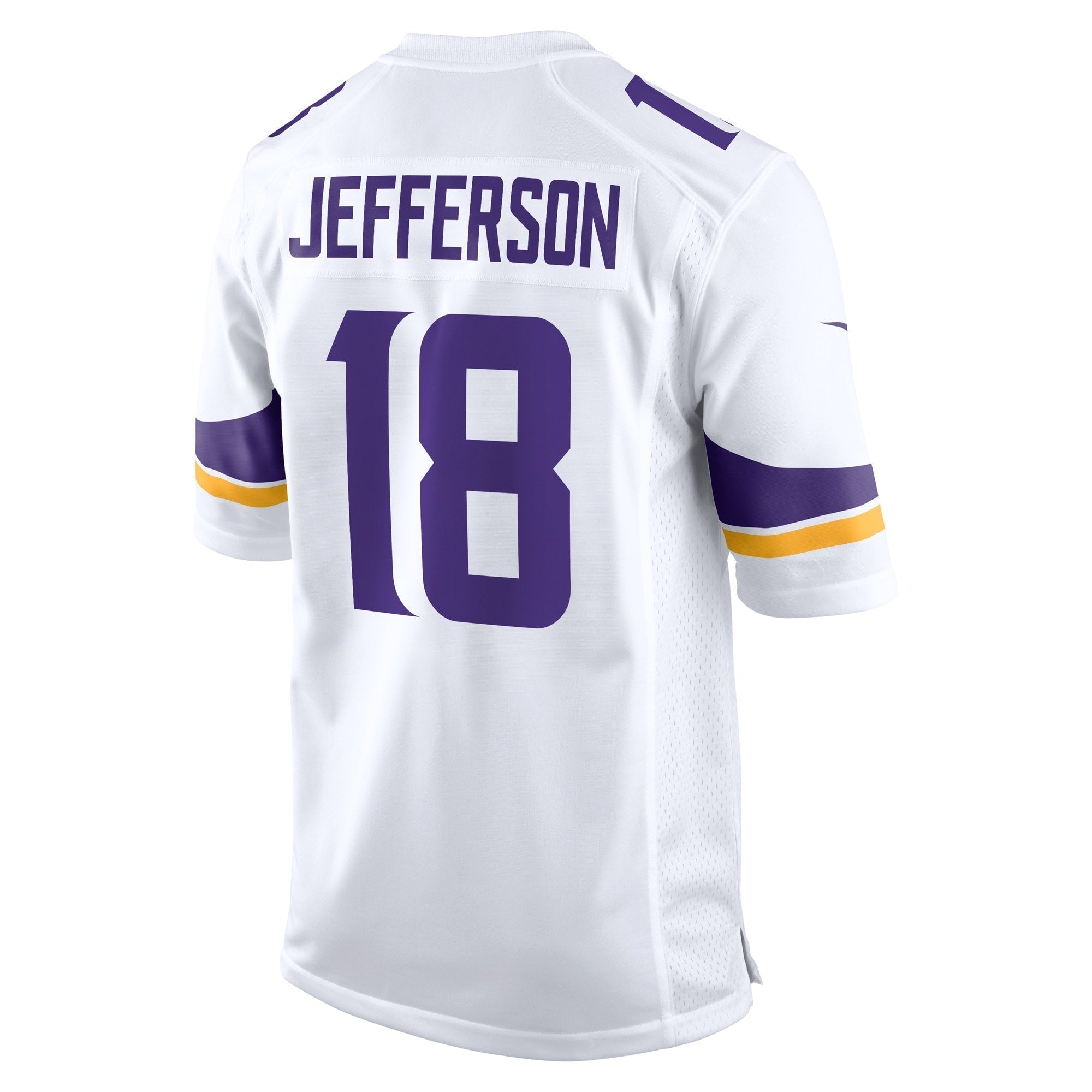 Justin Jefferson Minnesota Vikings Nike Game   Jersey - White���������YOUTH���������