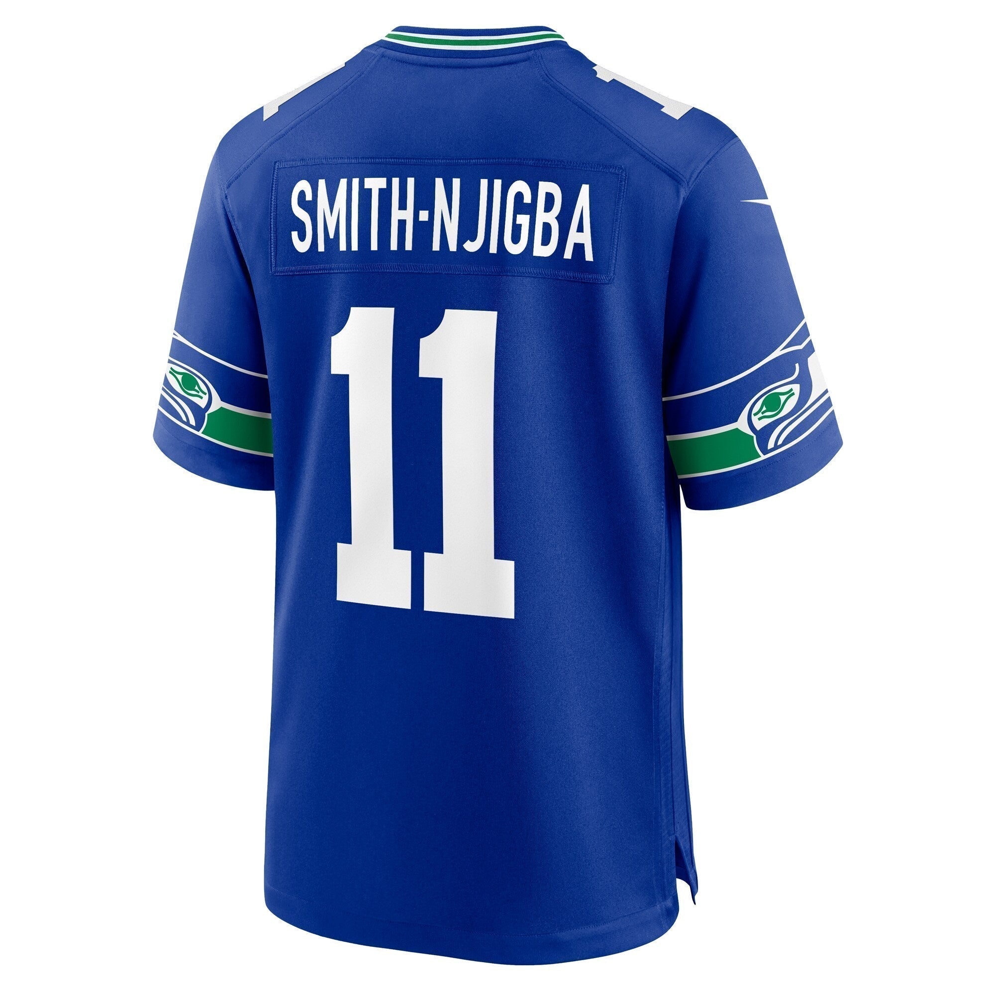 Jaxon Smith-Njigba Seattle Seahawks Nike Throwback   Game Jersey - Royal