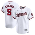 CJ Abrams Washington Nationals Home Jersey - White