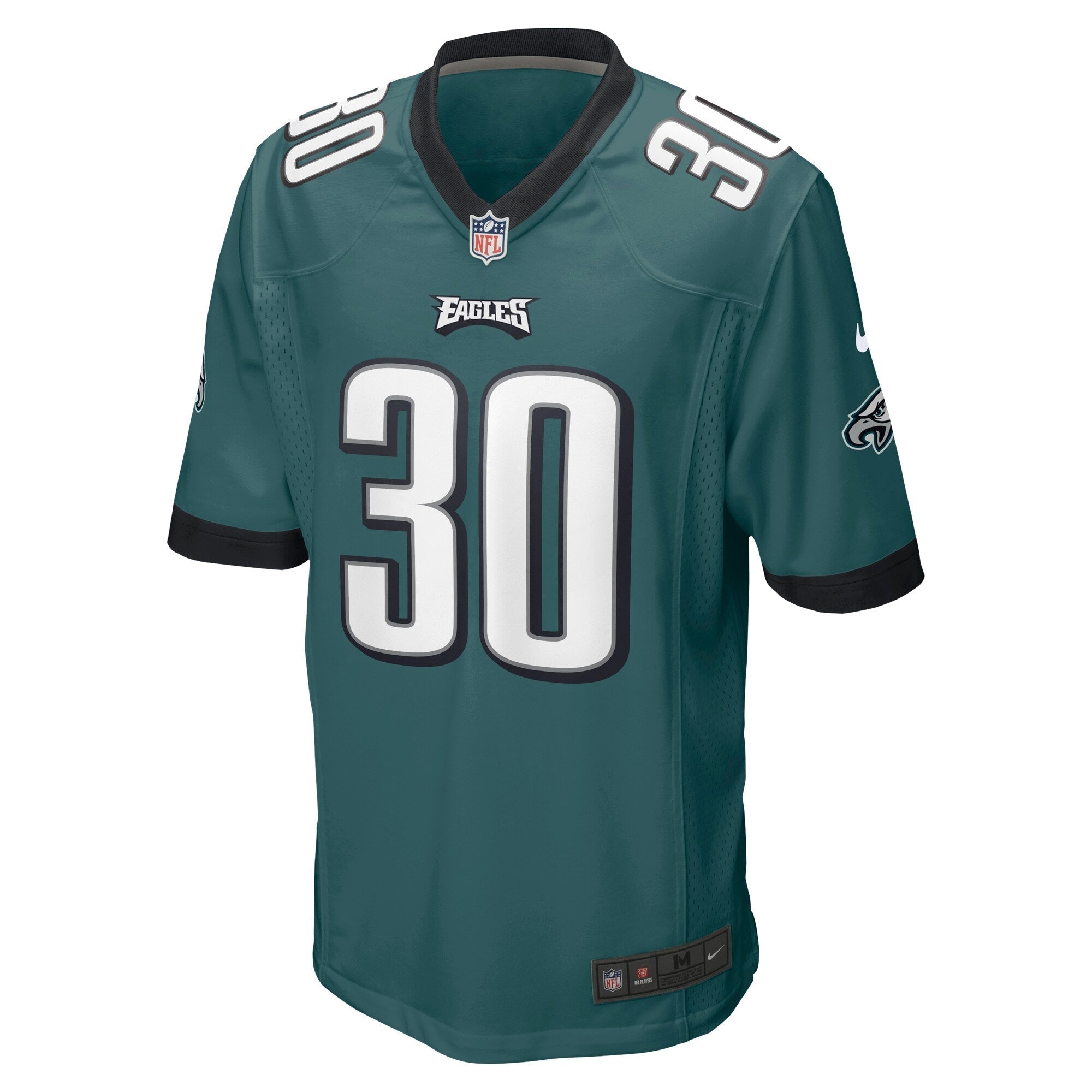 Justin Evans Philadelphia Eagles Nike Game   Jersey - Midnight Green