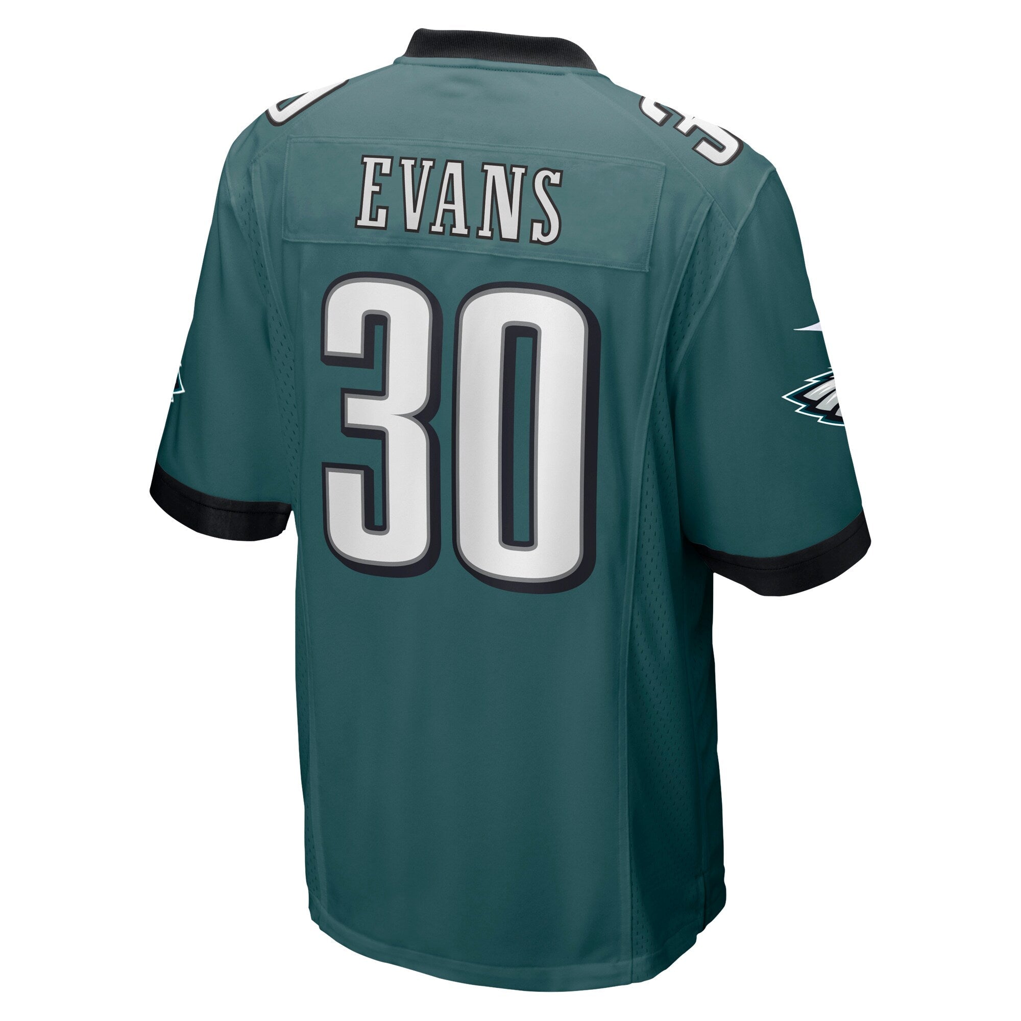 Justin Evans Philadelphia Eagles Nike Game   Jersey - Midnight Green