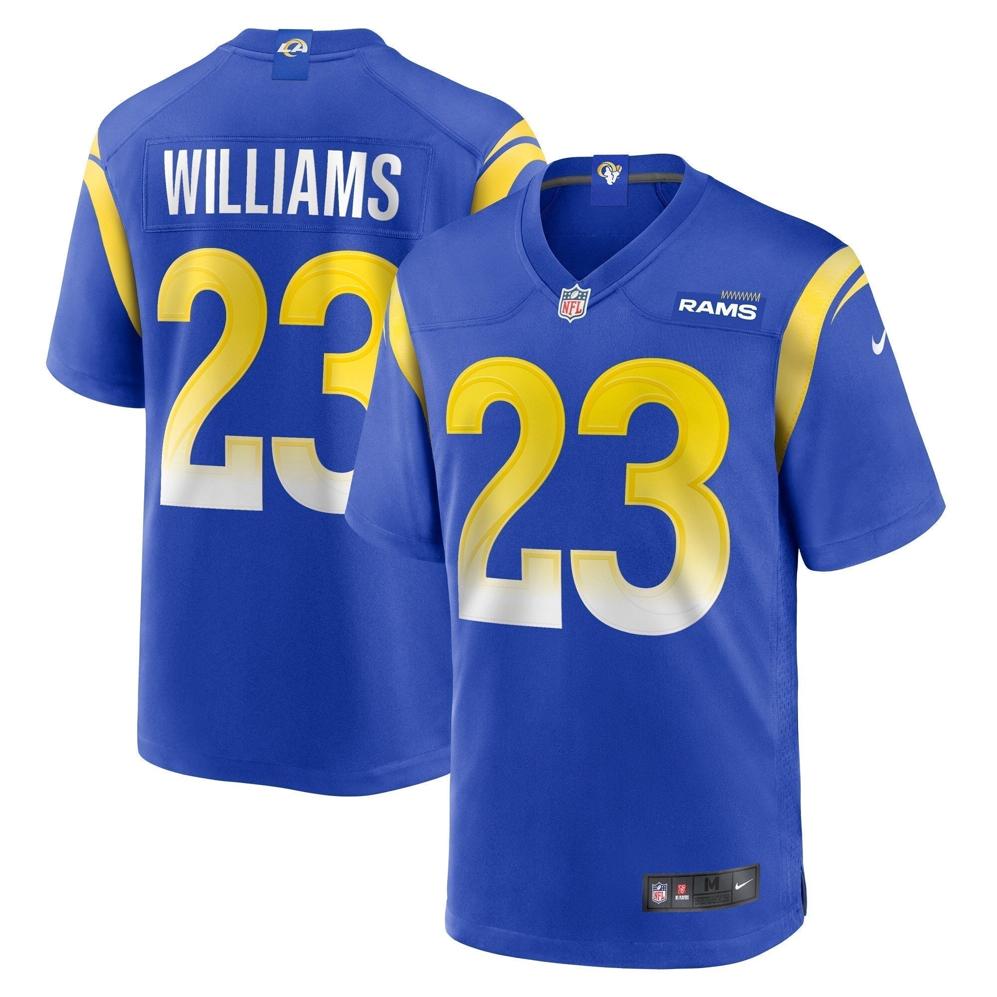 Kyren Williams Los Angeles Rams Nike Game   Jersey - Royal