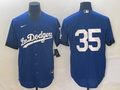 Men's Los Angeles Dodgers Cody Bellinger #35 Royal City Connect Replica Player Jersey1