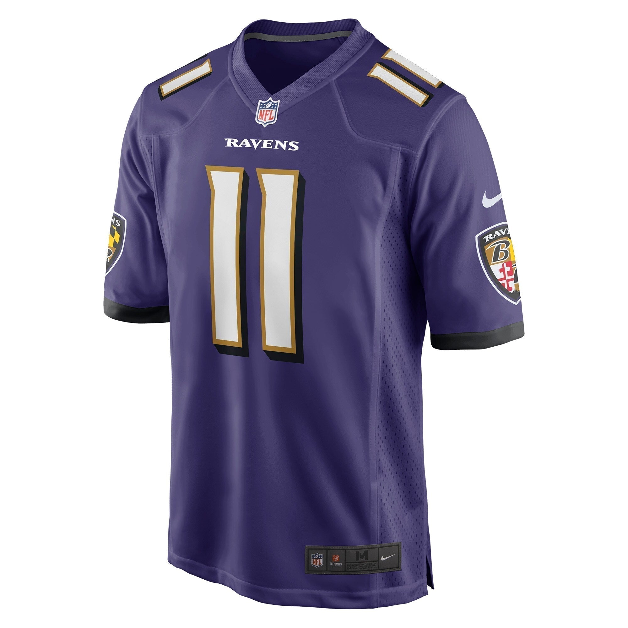Jordan Stout Baltimore Ravens Nike   Game Jersey - Purple