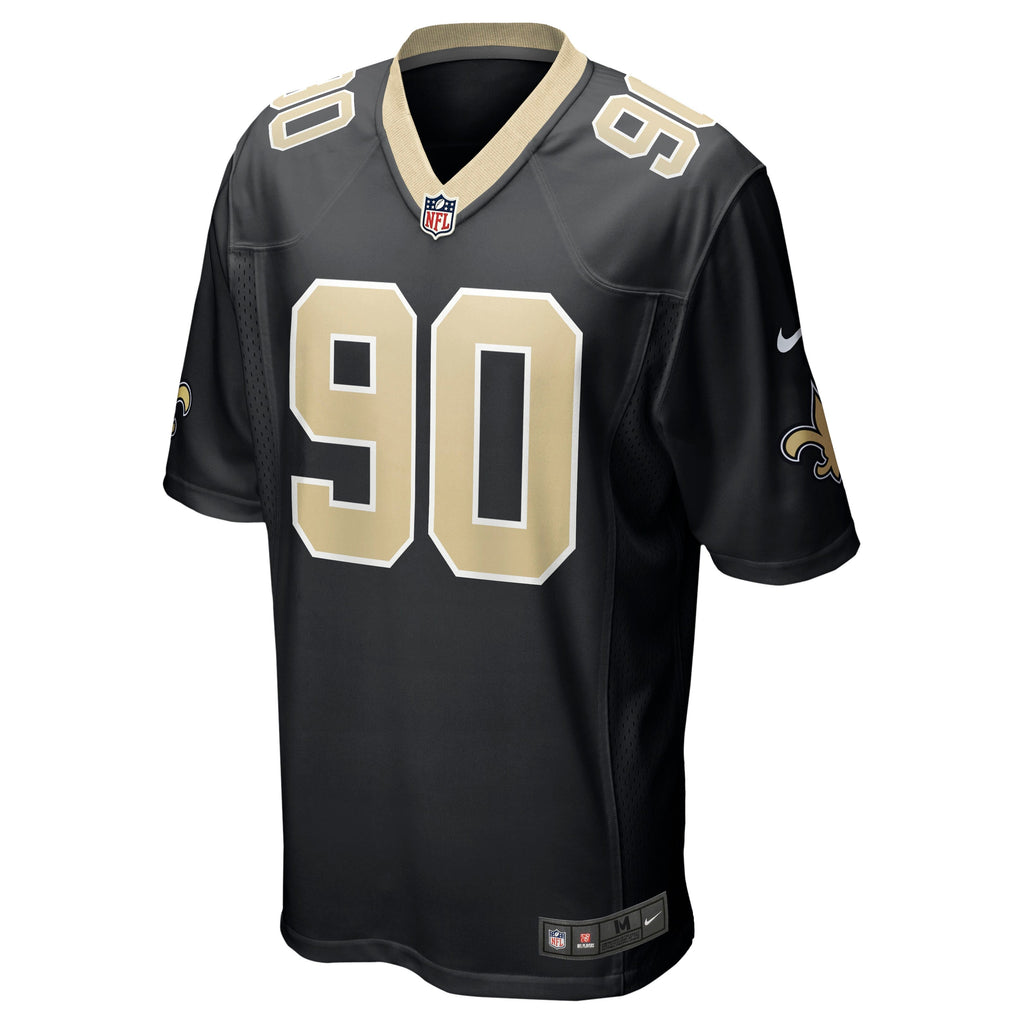 Tanoh Kpassagnon New Orleans Saints Nike Game Jersey - Black